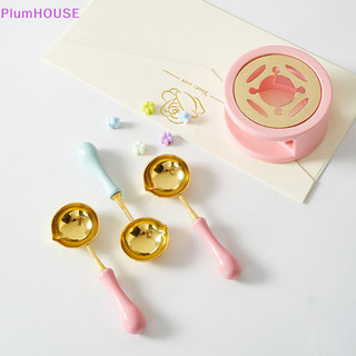 Plumhouse thìa sáp tay cầm niêm phong thìa sáp niêm phong tem melg thìa niêm phong sáp tem phong bì tiệc cưới lời mời vn