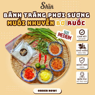 [Combo 10b]Bánh Tráng Bơ Phơi Sương Zip M