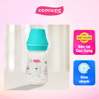 Bình sữa ConCung Good cổ thường 125ml - Xanh dương
