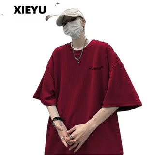 Áo thun XIEYUMen Tb xeno Youth Retro Thiết kế thời trang In thương hiệu Hip Hop Tay ngắn dáng rộng vừa vặn hàng quý thời trang hàng đầu