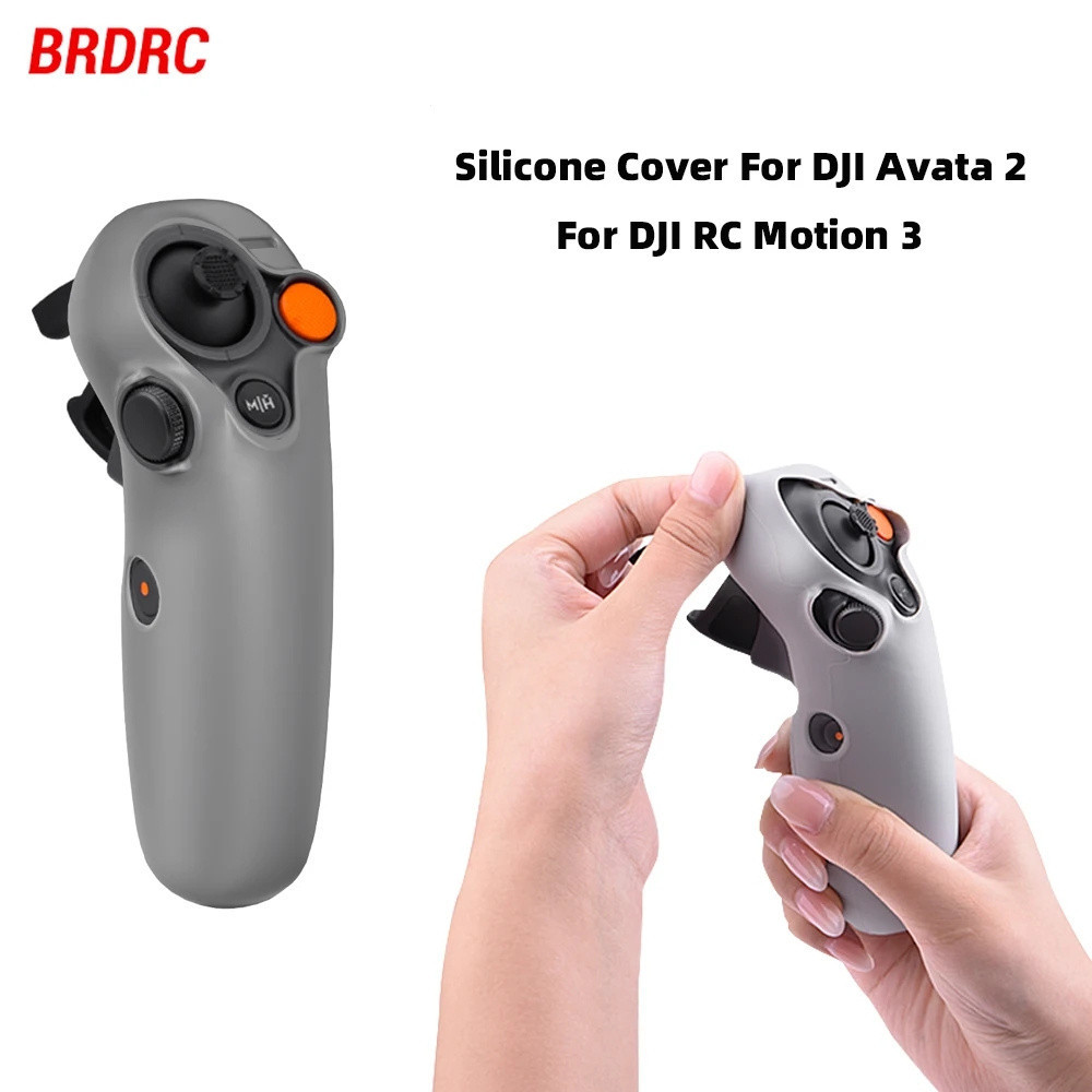Ốp Silicon Cho DJI Avata 360 / AVATA 1 / 2 RC Motion 3 Cần Điều Khiển Silicon Vỏ Bảo Vệ Chống Bụi Ch