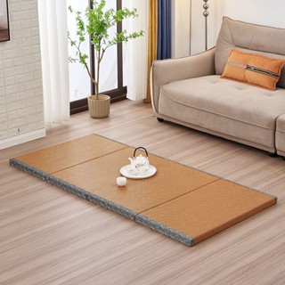 Nệm Tatami Xếp Nếp Kiểu Nhật, Nệm Cọ Dừa, Thảm HỌC SINH, Thảm Ngủ Trải Sàn Mùa Hè, Đệm Cứng Dày 3Cm (Gấp 4)
