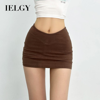 Váy mini bó sát eo chữ V thấp IELGY dành cho nữ