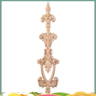1x Gỗ Khắc Góc Onlay Đính Khung Không Sơn Decal Trang Trí Nhà 25x6cm gjxqnjj
