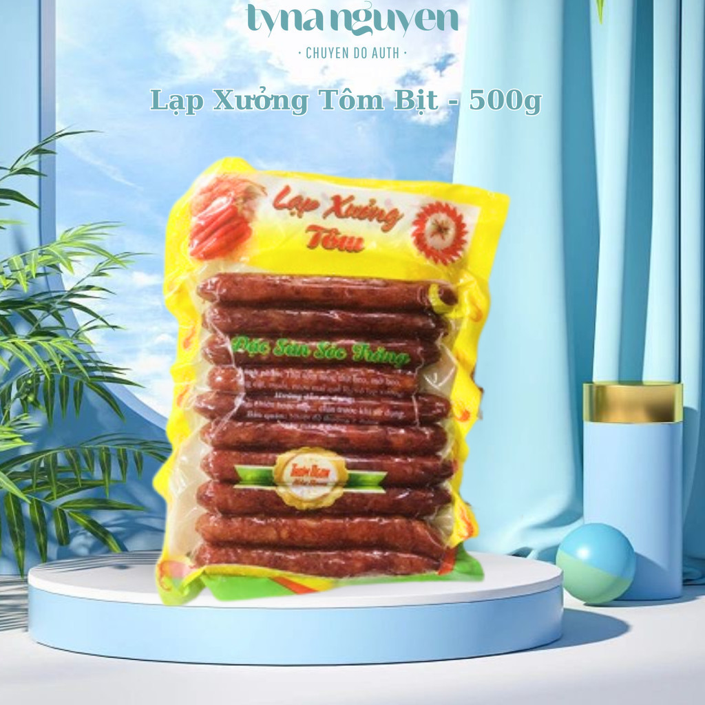 Lạp Xưởng Tôm Bịt - 500g