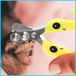 Tông Đơ Móng Tay Mèo Con Kim Loại Tông Đơ Móng Tay Chó Đôi Lỗ Tròn Chống Nhăn An Toàn Clipper Nhỏ Thú Cưng Móng Tay jolacovn