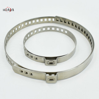 Woada 2 chiếc đa năng thép không gỉ trục cv joint boot crimp kẹp bộ trục lái vn