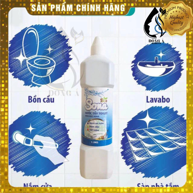 (CH) Tẩy rửa Tollet hương QUẾ, BẠC HÀ 1kg