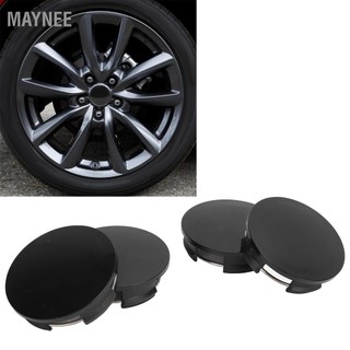 Maynee 4 Bánh Xe Trung Tâm Mũ Nhựa Đa Năng Sợi Carbon Phong Cách Đầu Mối Nắp Bao Da Với Kẹp Kim Loại 57mm Đường Kính Ngoài