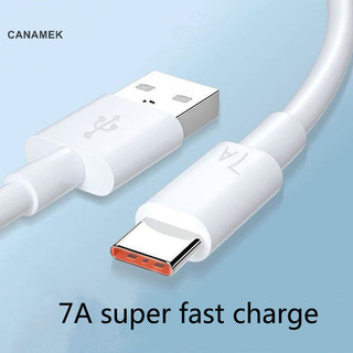 Cáp USB CANAMEK 7A 100W Type C Cáp sạc siêu nhanh cho Huawei mate40Pro nova9 Mới