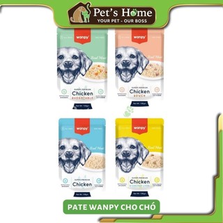 Pate Wanpy thức ăn ướt mềm bổ sung nước và dinh dưỡng cho chó nội địa Trung