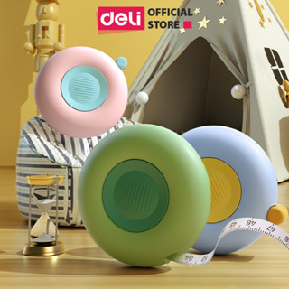 Thước Dây Thước Cuộn Mini Deli Đa Năng 2M, Đo Số Đo Cơ Thể, Đồ Đạc - Thiết Kế Tinh Tế, Hiện Đại, Tiện Dụng