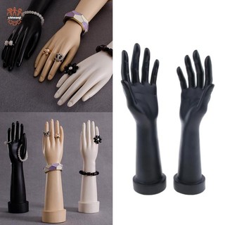 Đế trưng bày trang sức tay Nữ Hand Mannequin Model Đạo cụ - Đen Trái