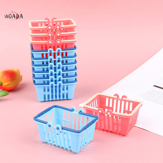 Woada giỏ mua sắm đồ chơi trẻ em siêu thị mini mua sắm tay giỏ mô hình dollhouse vn