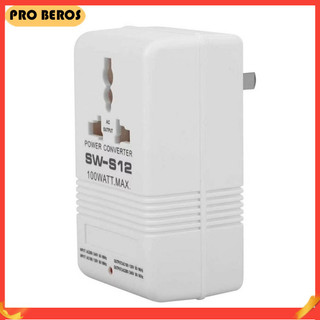 Máy biến áp nguồn prrr sw-s12 100w di động 110v sang 220v 220v sang 110v biến áp chuyển đổi hai chiều cho gia đình