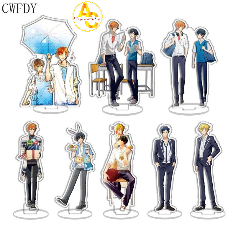 Mô hình Standee Fashion Anime Sasaki to Miyano Acrylic Miyano Yoshikazu Sasaki Shumei Manga Yaoi Đam