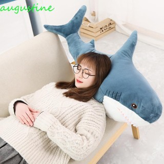 Augustine Cá Mập Khổng Lồ Sang Trọng Đồ Chơi Kawaii Ngộ nghĩnh Trẻ Em Quà Tặng Giáng Sinh Động Vật Đọc Gối Quà Tặng Giáng Sinh Quà Tặng Sinh Nhật Thoải Mái Búp Bê Trẻ Em Thú Nhồi Bông