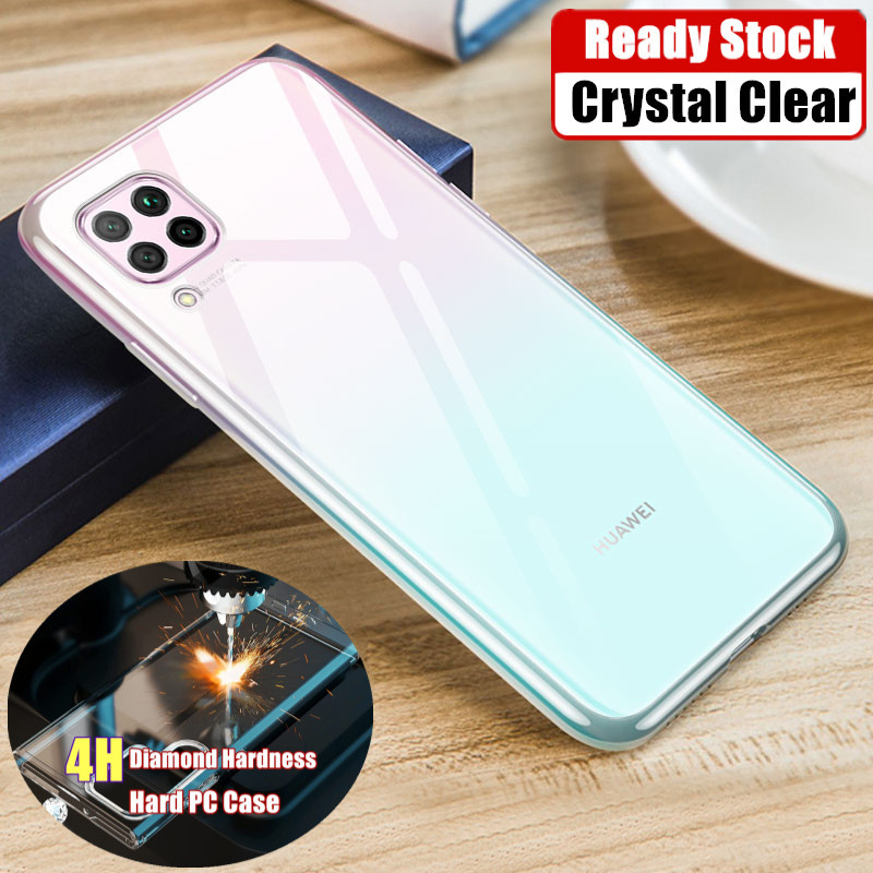 Dành Cho Huawei Nova 7i JNY-L01A L02A L21A L21B L22A L22B LX2 LX1 Vỏ PC Cứng Trong Suốt Chống Trầy X