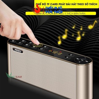Loa nghe nhạc bluetooth Keling/Aidu Q8 hifi chính hãng - hỗ trợ thẻ nhớ TF, USB, FM Radio