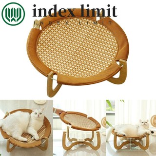 Index GIỚI HẠN Giường cho mèo, Võng chó bằng gỗ chắc chắn có hỗ trợ, Thiết thực với chân đế Giường ngủ mèo con hạng nặng Động vật nhỏ