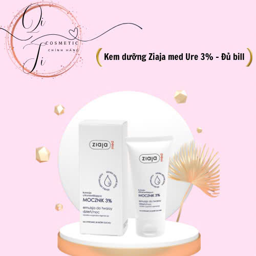 (Chính hãng ) Kem ziaja Med Moczink 3% , siêu dưỡng ẩm