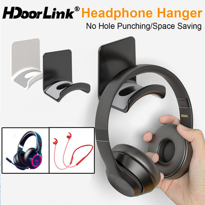 Giá đỡ tai nghe HdoorLink Giá đỡ bộ điều khiển chơi game Giá đỡ tai nghe treo tường trưng bày dưới móc treo bàn