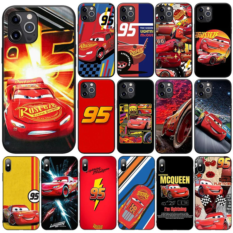 BK-1 F-30 Cars Lightning McQueen 95 Ốp Điện Thoại Mới Cho iPhone 16 17.35 14 13 Pro Max Mini Plus