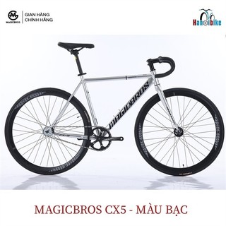 Xe fixed gear magicbros cx5 khung thép 2024