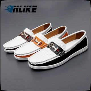 Giày nam mềm mại giày thoáng khí nam thời trang slip on nam loafers