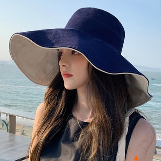 🔥Mũ Nữ Vành Lớn Xô Mũ Chống Tia Cực tím Mặt Che Nắng Mũ Tất Cả Trận Đấu Thời Trang Mũ Che Nắng