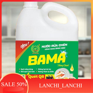 Nước rửa chén sinh học Bama 3,6kg – Lâm Đại Phúc