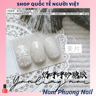 Sơn gel cát gạch men nhũ 4 màu chai 12ml