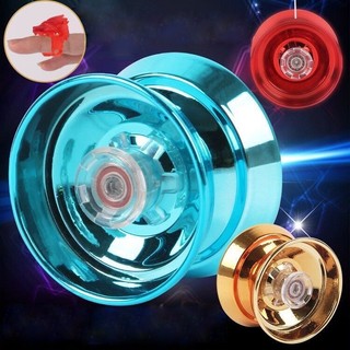 Bán chạy Yoyo Cổ Điển Đồ Chơi Cho Bé Chuyên Nghiệp Magic Yoyo Hợp Kim Nhôm Kim Loại Yoyo Mang Với Dây Quay