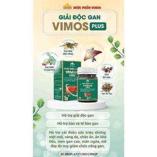 Giải Độc Gan Vimos Plus - Thảo dược thiên nhiên
