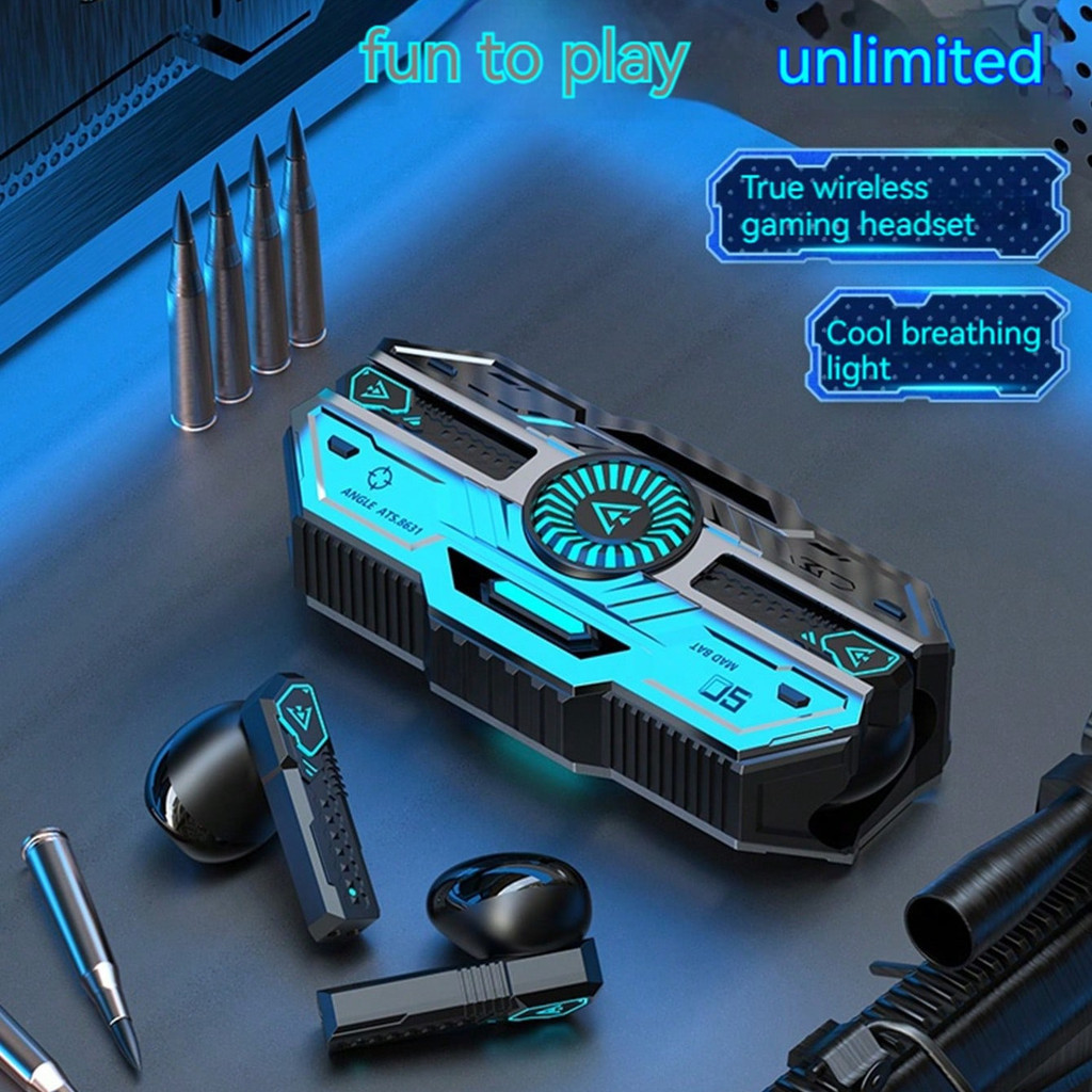 Tai nghe Bluetooth SPRSE X37 Chơi Game ENC Khử tiếng ồn Đèn LCD Tai nghe không dâyTWS cho trò chơi có Mic 2 chế độ | BigBuy360 - bigbuy360.vn