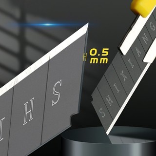 Dao rọc giấy đa năng A100 hãng Kapusi K-8746, dao trổ cố định lưỡi dao siêu sắc, cắt giấy, rọc băng keo bìa carton PRUNE