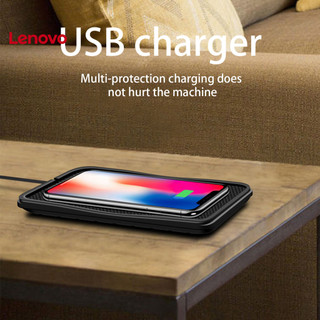 Lenovo 1 Bộ Sạc QI Nhiều Bảo Vệ Hỗ Trợ 15W / 10W / 75W / 5W Chống Trơn Trượt Nhận Dạng Thông Minh Sạc Trong Ô Tô Bảo Vệ Nhiệt Độ Sạc Không Dây Cho Gia Đình