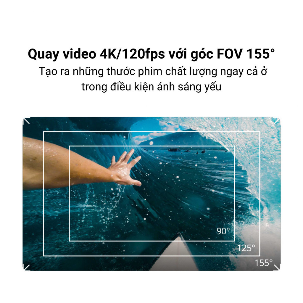 Camera hành động DJI Osmo Action 4 Standard Combo máy quay hành trình 4K 120fps, góc siêu rộng | BigBuy360 - bigbuy360.vn