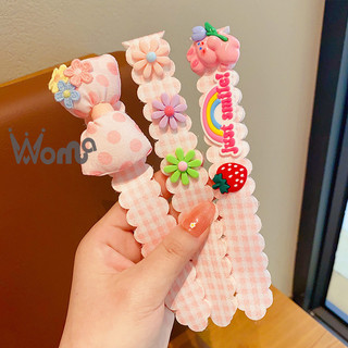 Băng đô nữ WOMA có tóc, băng đô, phụ kiện tóc bướm, băng đô