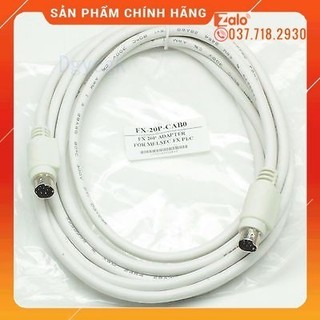 Cáp điều khiển plc fx-20p-cab0 mini din 8 pin male to mini din 8 pin m fx-20p-cab0 cáp điều khiển plc fx-20p-cab0 mini d