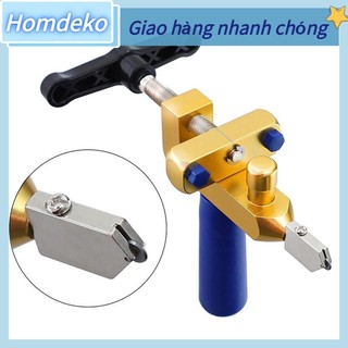 Homdeko Máy cắt gạch thủy tinh Dụng cụ cầm tay mở gốm tích hợp đa chức năng Vàng