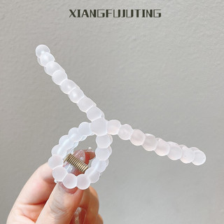Kẹp tóc trong suốt phong cách Hàn Quốc