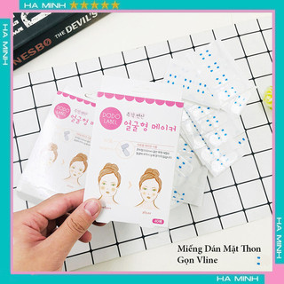 Hộp 40 miếng dán nâng cơ thon gọn mặt cằm vline hàn quốc