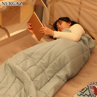 Nurgaz Túi ngủ phong bì cắm trại ngoài trời có thể giặt được dày mở rộng chống ẩm ấm túi ngủ