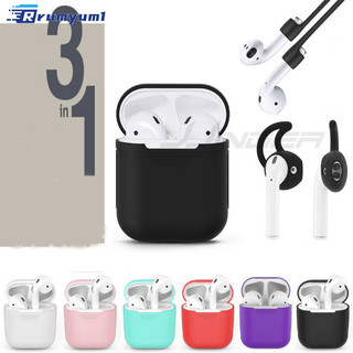 Còn hàng! Vỏ silicon AirPods 3 trong 1 Vỏ bảo vệ da cho Apple Airpod