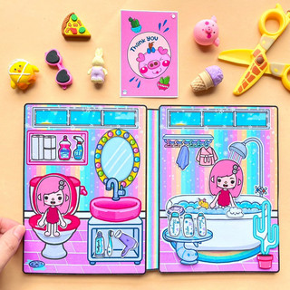 đồ chơi cho bé toca boca life word Ngôi nhà cầu vồng của Toca Boca- sweetie pie