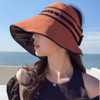 Mũ chống nắng vành rộng dành cho nữ Mũ rỗng chống tia cực tím ngoài trời, Vành lớn che mặt Mũ câu cá mùa hè thoáng khí đa năng
