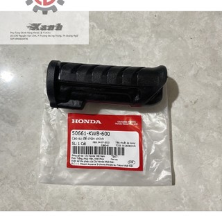 Cao su để chân giữa wave rsx110, s110, rs110 chính hãng honda