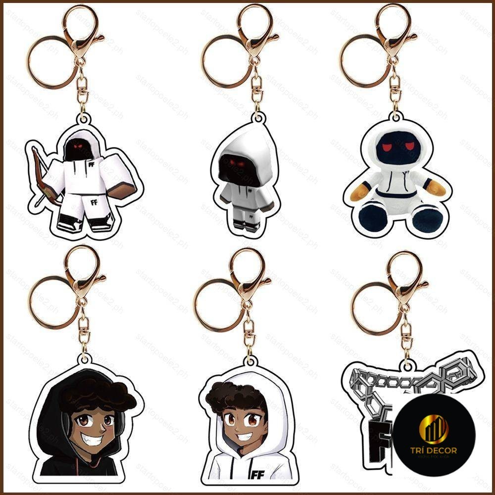 Foltyn Family YouTube acylic móc khóa túi móc khóa mặt dây chuyền 101