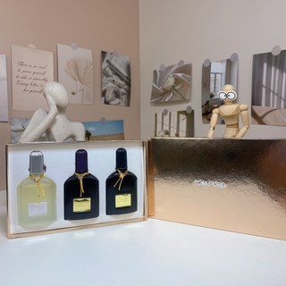 Tom ford tf grey vetterr / black orchid / velvet orchid bộ mẫu nửa đêm gồm ba nước hoa nam / nữ edp 30ml * 3